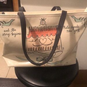 Kate spade wedding tote